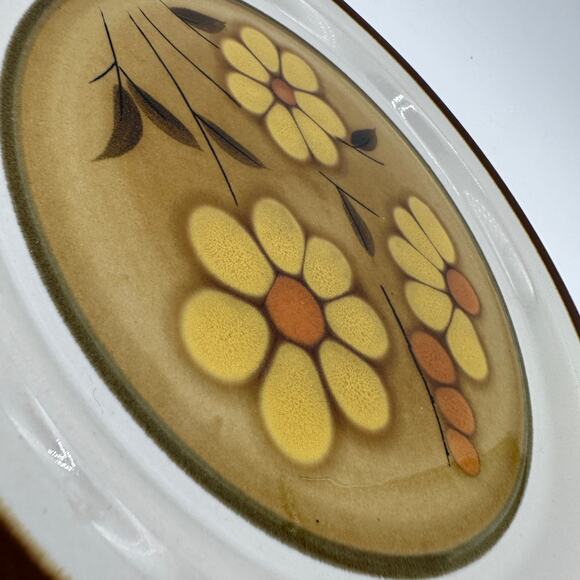 Vintage Dinner Plate by Dynastone in Century Pattern  10.5" - Picture 3 of 6